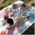 Chic Korean style waterproof and moisture-proof children's urine-proof climbing mat foldable spring tour picnic mat