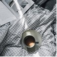 New Nordic Stripe Simple Style Bed Sheet Four-piece Bedding