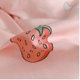 Warm four-piece cotton pure cotton simple crystal coral velvet bed sheet quilt cover bed hat three-piece bedding