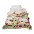 Two yuan baby velvet double thick cartoon baby nursery siesta blanket lamb velvet blanket