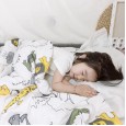 Cotton double gauze cartoon printing children baby cotton summer cool quilt washable single double air conditioning quilt