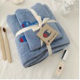 Explosion Champion Two Piece Bath Towel Set Dirty Dirty Color Absorbent Quick Dry