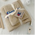 Explosion Champion Two Piece Bath Towel Set Dirty Dirty Color Absorbent Quick Dry