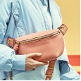 bags new crossbody chest bag female trendy female bag tide bag small bag wild leather waist bag female tide