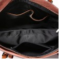 Fashionable leather handbag, shoulder bag, shopping bag, portable leather bag, simple and practical ladies bag