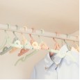 T folding hanger portable outdoor non-slip hanger plain plastic clothes hanger clothes support hanger