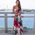 Summer women's skirt skirt sling back beach dress