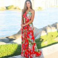 Summer women's skirt skirt sling back beach dress