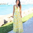 Summer women's skirt skirt sling back beach dress