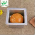 New dry energy aluminum alloy 4 inch square light cheese cake mold (integrated without welding)