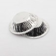 Aimanwu Disposable Foil Tart Mold Round Egg Tart Cup Aluminum Foil Egg Tart Bottom Support (250 pcs / piece)