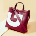 Contrast color mother and daughter new female bag fashion ladies handbags can be shoulder diagonally trending mother and child bag