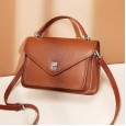 Crossbody small square bag female summer new wave retro hand carry shoulder bag Korean version messenger bag wild female bag
