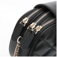 Genuine leather small fragrant female bag new fashion wild messenger small bag ladies single shoulder female bag diamond chain bag female