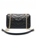 Summer new niche light luxury female bag shoulder messenger bag female bee chain bag small black bag