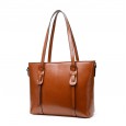 Summer leather handbags, new handbags, handbags, leather shoulder bags, golden five messenger ladies bags