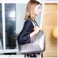 Women's bag new fashion leather handbags cowhide shoulder handbag large capacity ladies shopping
