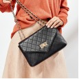 Genuine leather handbags new small fragrance wind embroidery leather cowhide handbags fashion diamond chain shoulder bag