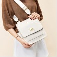 Female bag leather shoulder bag female new temperament litchi grain cowhide diagonal women's bag fashion ladies bag