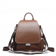 Leather shoulder bag women's new Korean fashion trend ladies backpack first layer cowhide soft leather women's bag
