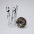 Bar special glass shaker shaker cocktail snow shaker bartending tools