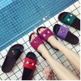 Summer new bathroom slippers female indoor comfortable pass couple slippers male and female home plastic slippers
