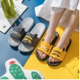 Sandals and slippers home female summer couple non-slip indoor bathroom summer children cute four seasons universal bath male
