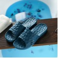 Anti-slip couple water cube home bathroom bath home slippers silver ion antibacterial