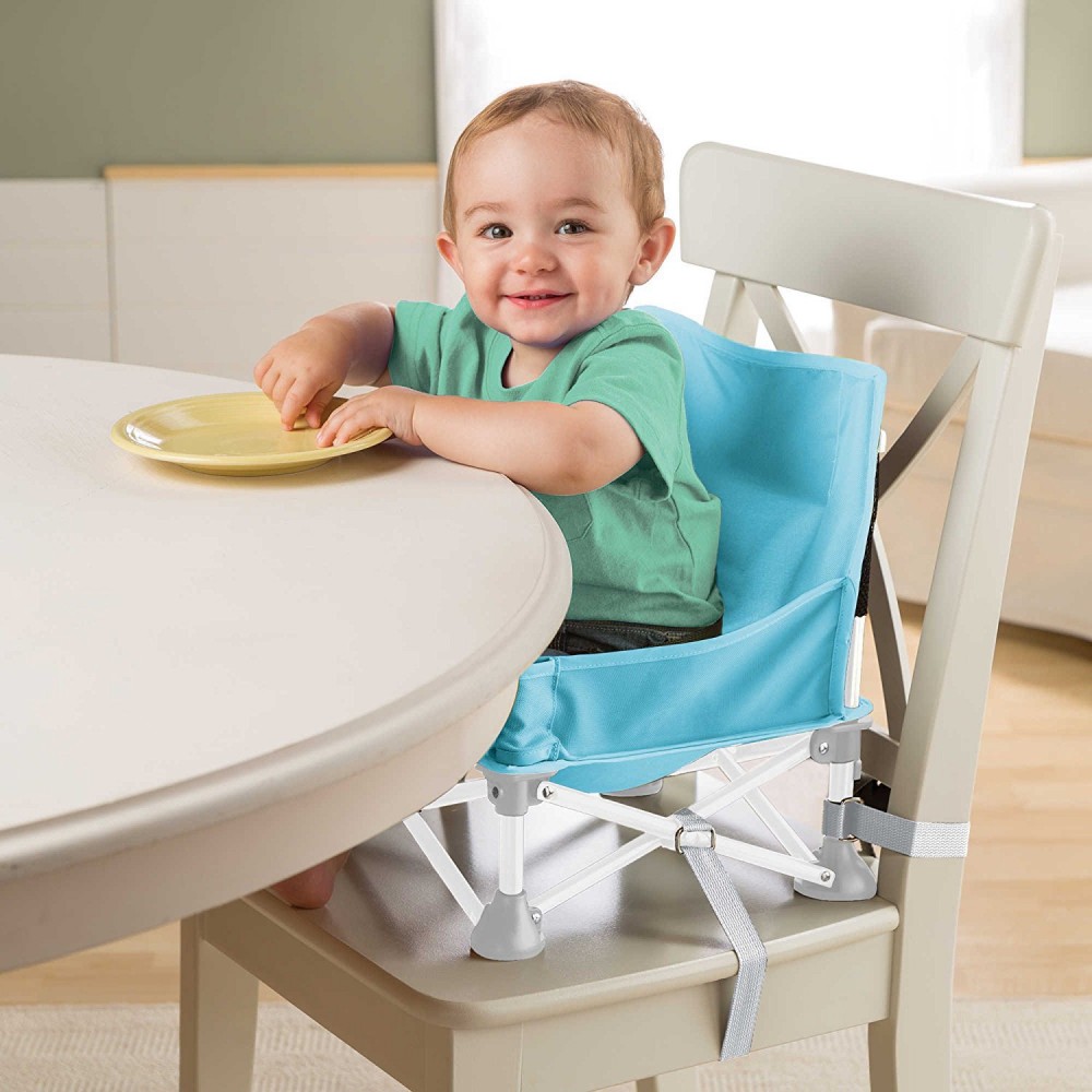 Portable dining chair baby dining chair children dining table and chair portable foldable mobile dining table