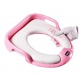 Chicco toilet seat children's toilet soft toilet washer white