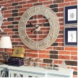 Hot selling explosion-proof products creative wall clock living room wrought iron decoration clocks home clocks
