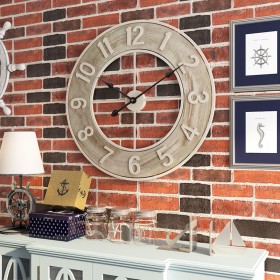 Hot selling explosion-proof products creative wall clock living room wrought iron decoration clocks home clocks