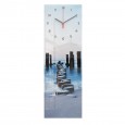Explosions Hot Home Furnishing Creative Clock Wall Clock Modern Simple Rectangular Tempered Glass Clock