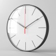 Nordic modern minimalist wall clock personality living room cartoon clock metal silent clock