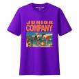 Summer men's short-sleeved t-shirt trend half-sleeved clothes new men's white bottoming shirt compassionate