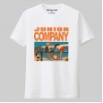 Summer men's short-sleeved t-shirt trend half-sleeved clothes new men's white bottoming shirt compassionate