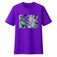 New men's short-sleeved T-shirt trend round neck half-sleeved summer men's cotton tide brand clothes loose compassionate
