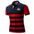 Ou Ma's new spring and summer men's POLOS men's lapel shirt explosion FM023