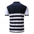 Ou Ma's new spring and summer men's POLOS men's lapel shirt explosion FM023