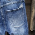New high-end men's men's wild casual pants men's fashion slim jeans men