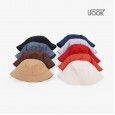 UQQK Japanese simple men and women pure cotton fisherman hat dome basin hat summer outdoor shopping shade wild hat
