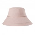 Cotton and linen fisherman hat female summer sun hat sunscreen anti-ultraviolet sun visor cover face hat foldable hat