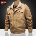 New autumn and winter men's jacket casual jacket cotton tooling plus size men's clothing