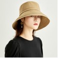 Spring and summer big eaves fisherman hat spring and summer cover the sun sunscreen hat men and women leisure outdoor travel foldable basin hat tide