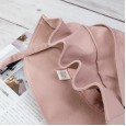 Korean version of the summer retro big eaves beach shade fisherman hat female Japanese shade bandage solid color cotton and linen hat basin hat