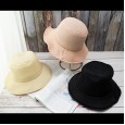 Niche design hollow big eaves fisherman hat double net sunscreen hat female Japanese wild Korean version of the sun hat