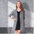 Spring and autumn casual wild women's plus size long coat women's long-sleeved trench coat JR89