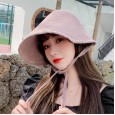 Witch hat cute knitted lace fisherman hat female spring and autumn leisure basin hat tide