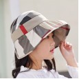 2-8 years old boys and girls summer cotton double-sided empty top hat little baby sun hat children sun hat beach hat