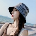 New fashion summer folding fisherman hat female cute basin hat sun hat sun hat